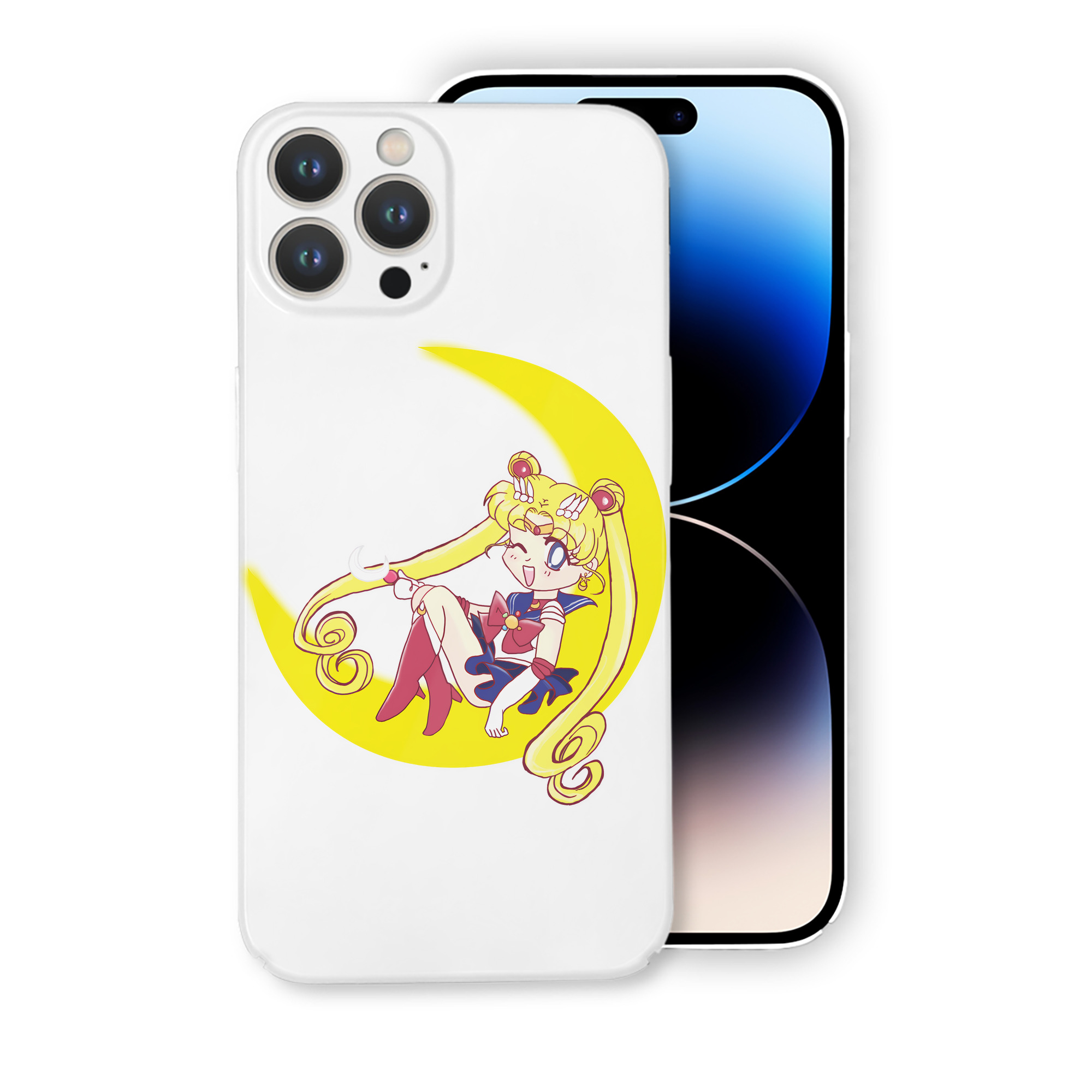 （画像用） 美少女戦士セーラームーン 月野 うさぎ つきの うさぎ Sailor Moon Tsukino Usagi 【iPhone 14シリーズ対応】ハードケース